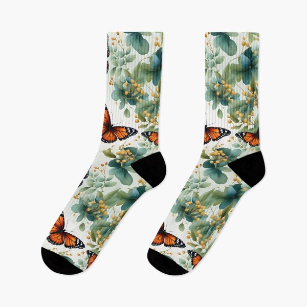 Item preview, Monarch Butterflies Watercolor 23 designed and sold by DigitalPatternx.