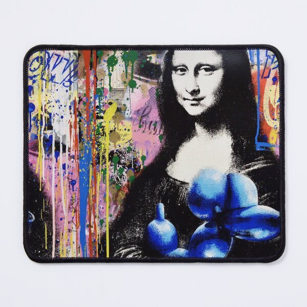 Item preview, Mona Lisa And Dog - Urban Art Mashup designed and sold by Teecha.