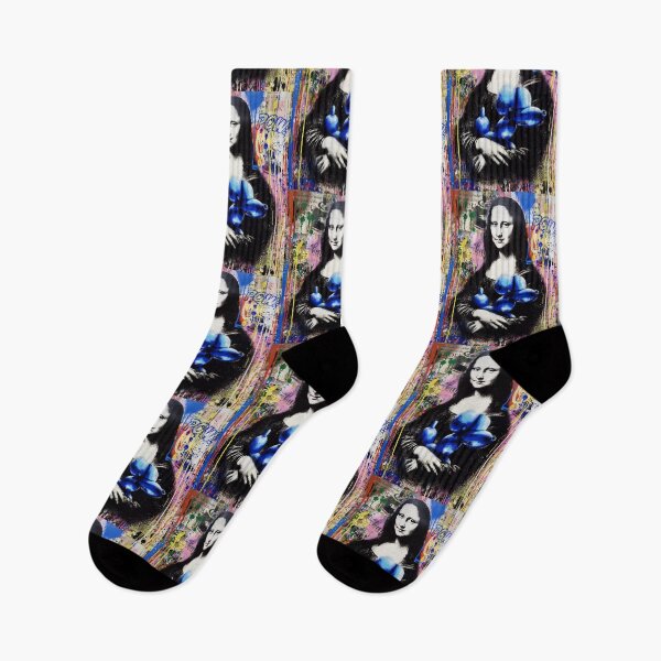 Item preview, Mona Lisa And Dog - Urban Art Mashup designed and sold by Teecha.