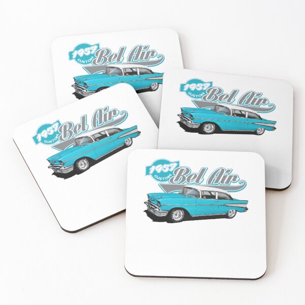 Item preview, Light Blue 1957 Hardtop designed and sold by RamseyArtStore.