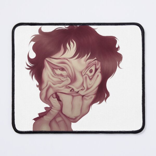 Item preview, Distorted pink person pulling cheek designed and sold by aperpegls.