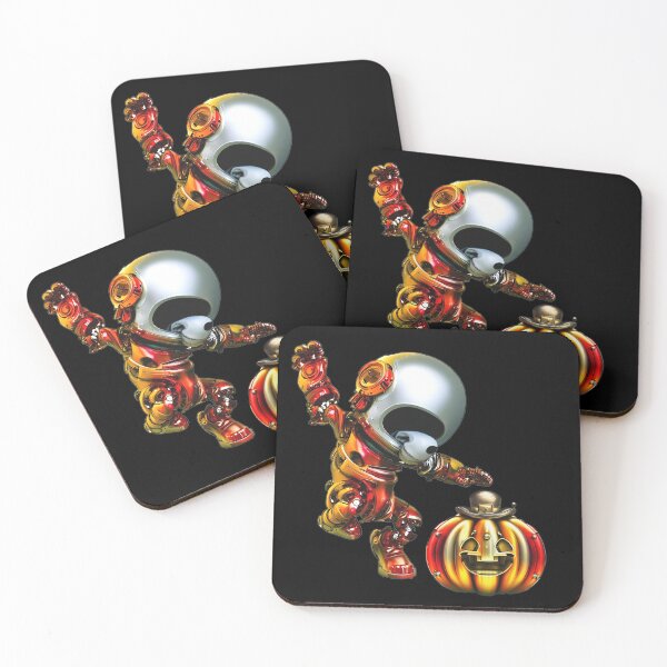 Item preview, Happy Halloween Dancing Metallic Cyberpunk designed and sold by Metallican.