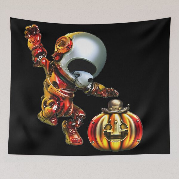Item preview, Happy Halloween Dancing Metallic Cyberpunk designed and sold by Metallican.