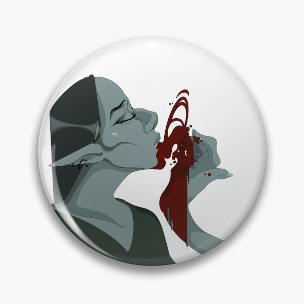 Item preview, Elf woman biting off fingers designed and sold by aperpegls.