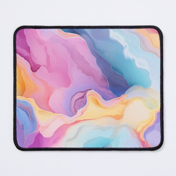 Item preview, Rainbows pastel Cross section Agate MarbleTexture style Sublimation Design designed and sold by BabydellArt.