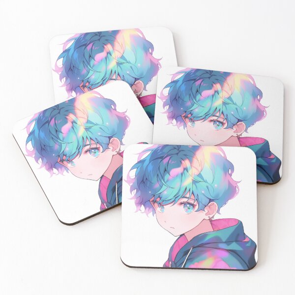 Item preview, Cute Anime Boy designed and sold by KLYPStickers.