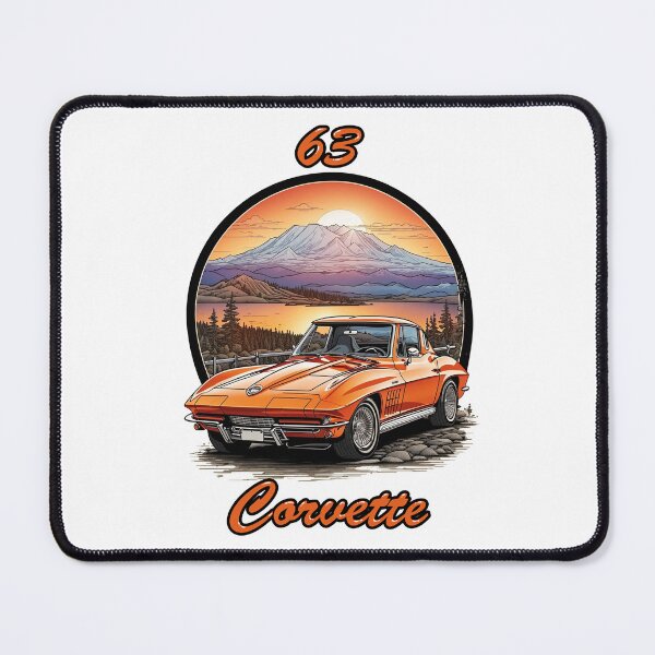 Item preview, 63 Corvette overlooking Lake Shasta designed and sold by T-Bucket-Tees.