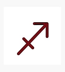 Sagittarius Sign Photographic Print