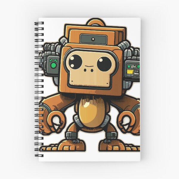Item preview, Monkey Bot  designed and sold by emmiedierc.