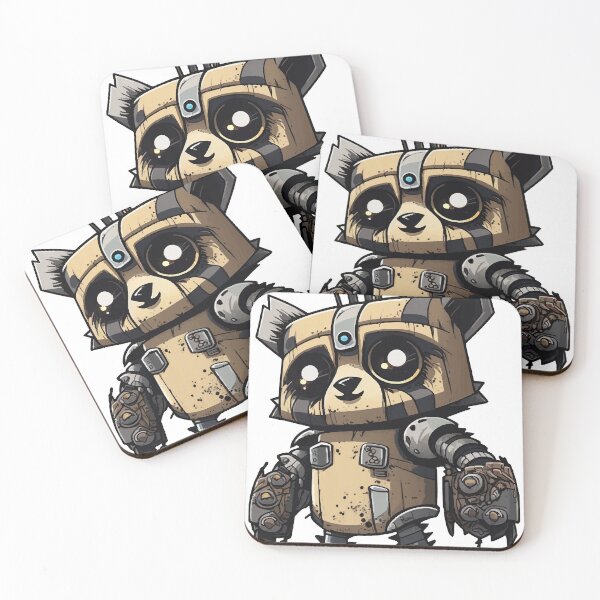 Item preview, Raccoon Bot designed and sold by emmiedierc.