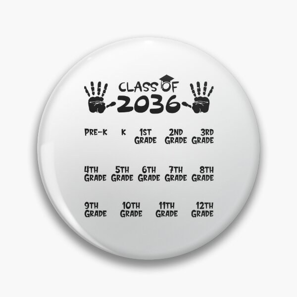 Artikelvorschau, Klasse 2036 „Grow With Me Handprint“ von der Vorschule bis zur 12. Klasse entworfen und verkauft von Dolphin Graphic.