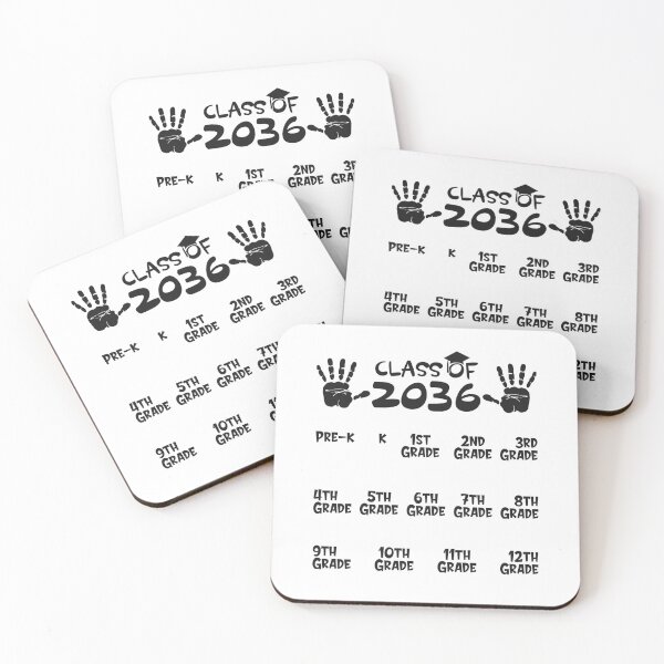 Item preview, Class of 2036 Grow With Me Handprint Pre-K to 12th Grade designed and sold by Dolphin Graphic.