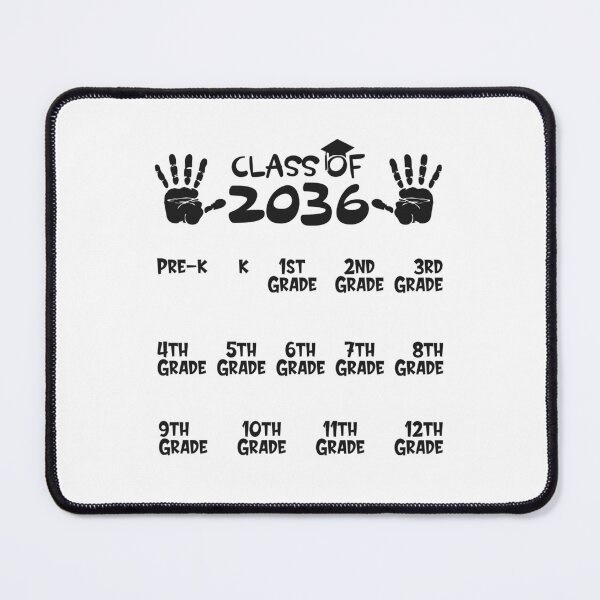 Item preview, Class of 2036 Grow With Me Handprint Pre-K to 12th Grade designed and sold by Dolphin Graphic.