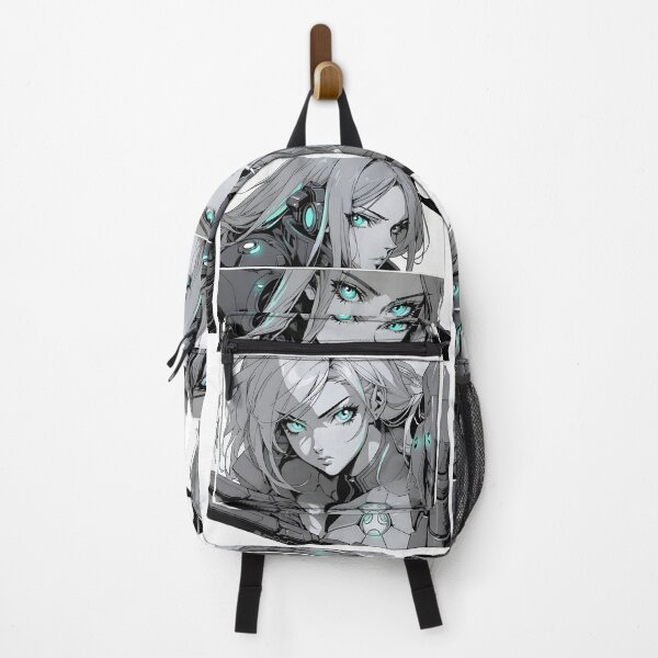Item preview, cyberpunk waifu manga with heart designed and sold by defpoint.