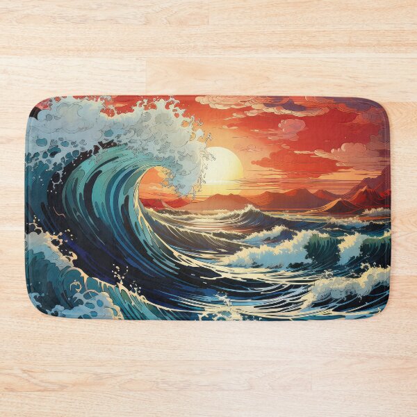 Item preview, Rockin Hawaiian Waves designed and sold by ramblingsaloha.