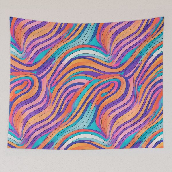 Item preview, Fluid motion pattern, curved shapes designed and sold by CoolPixels.