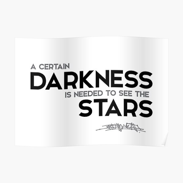 see the stars - osho Poster