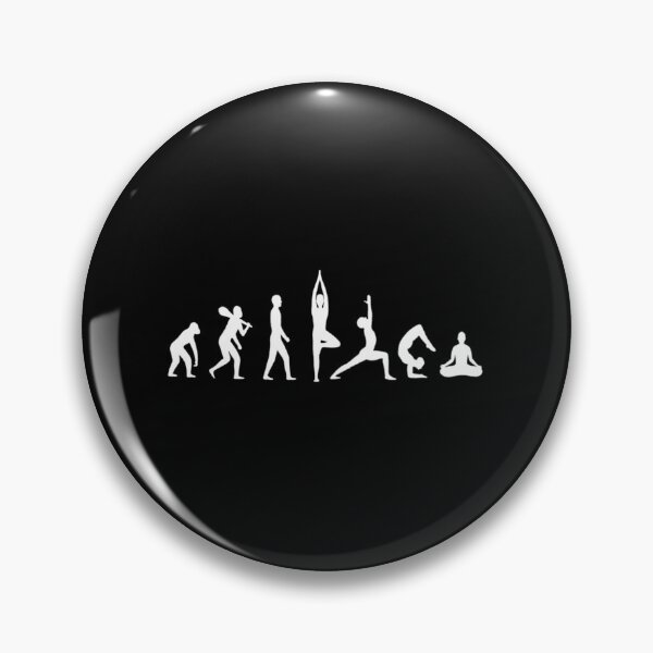 Item preview, Evolution of Yoga - Darwins theory of enlighten	t (white)  	 designed and sold by hchaxkzvl90.