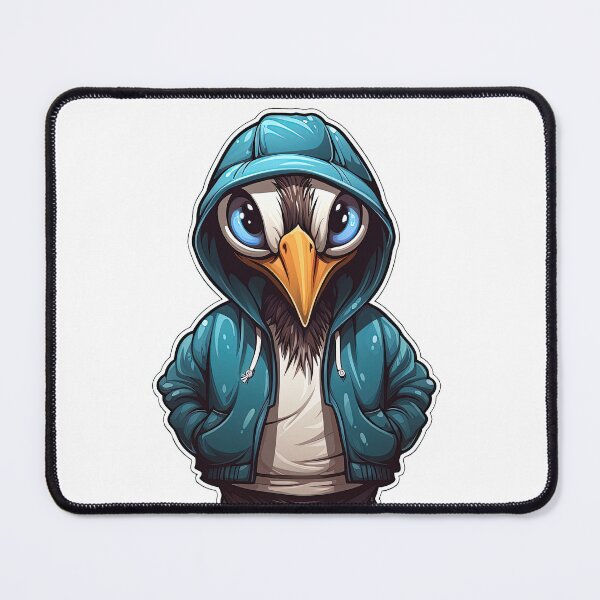 Item preview, Cool Peacock in casual clothing designed and sold by Sidewayanimals.