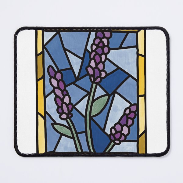 Artikelvorschau, Buntglas Lavendel entworfen und verkauft von katieboods.