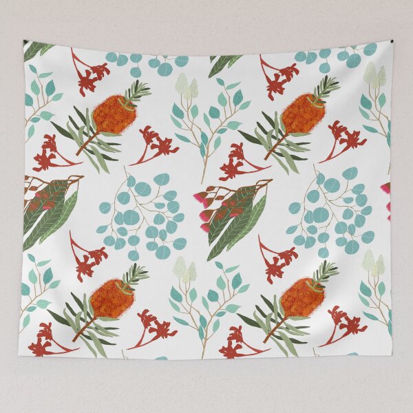 Item preview, Australian Botanicals - White designed and sold by Leanne Simpson.