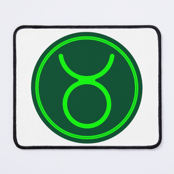 Item preview, Taurus Symbol Greenies Circle designed and sold by MysticZodiac.