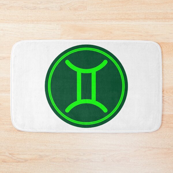 Item preview, Gemini Symbol Greenies Circle designed and sold by MysticZodiac.