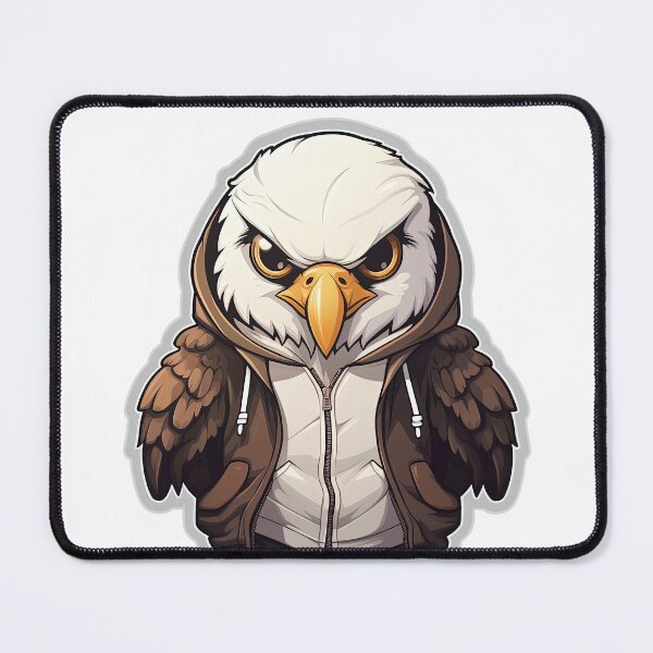 Item preview, Cool Peregrine Falcon in casual clothing designed and sold by Sidewayanimals.