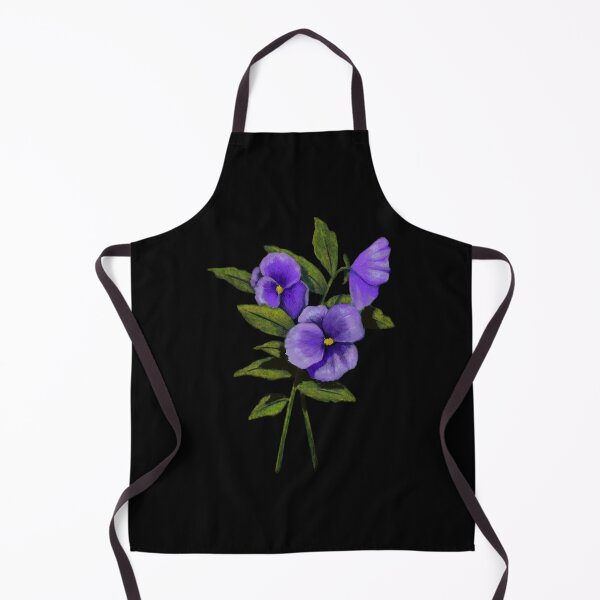 Item preview, Purple Pansies Original Colour Pencil Drawing	 designed and sold by gwnskhxc5.