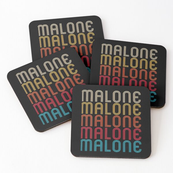 Item preview, Malone Retro Vintage Style Name designed and sold by RamseyArtStore.