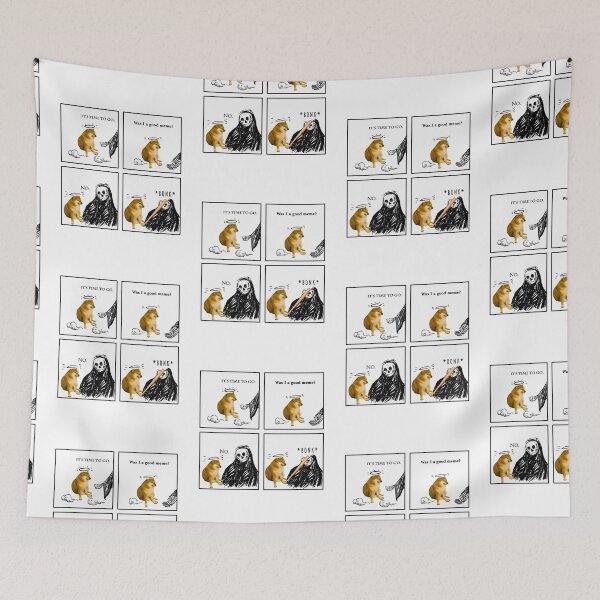 Item preview, Was I A Good Meme? No. Bonk. Cheems Doge designed and sold by wasari.