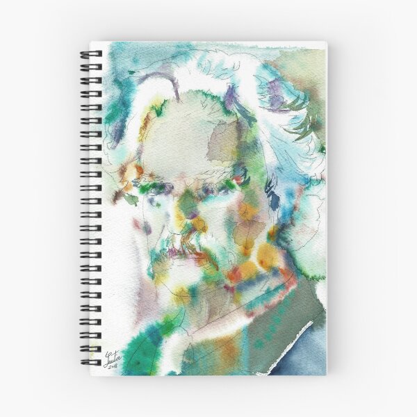 Item preview, MARK TWAIN - watercolor portrait.4 designed and sold by lautir.
