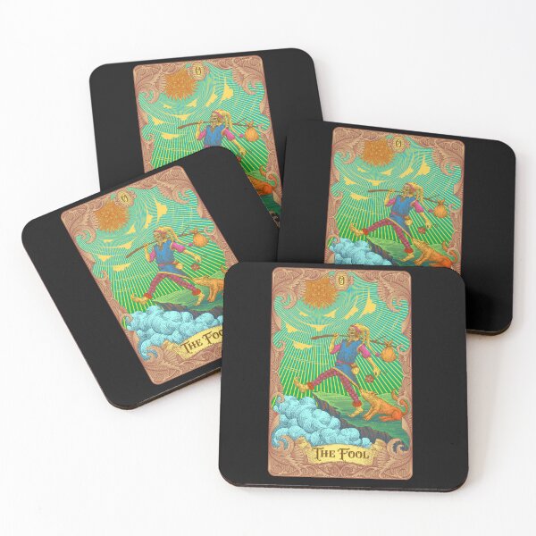 Item preview, The Fool Tarot Illustration  designed and sold by WOLForDEER.
