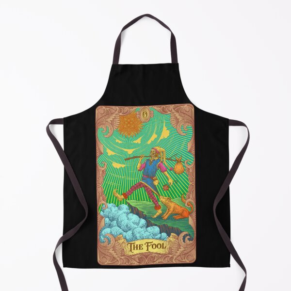 Item preview, The Fool Tarot Illustration designed and sold by WOLForDEER.