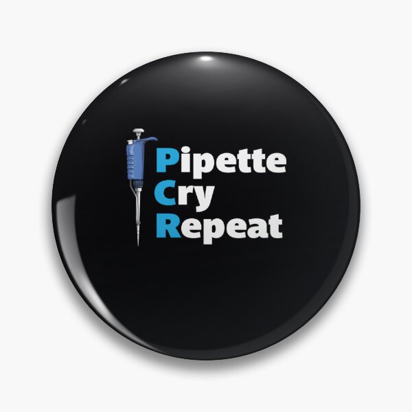 Item preview, Pipette Cry Repeat PCR Blue Pipette  	 designed and sold by rekrehbl53.