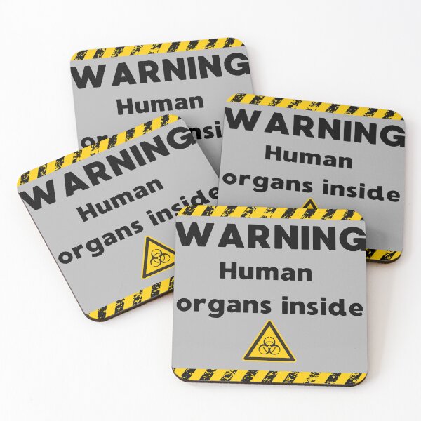 Item preview, Warning human organs inside designed and sold by Cleanthes.
