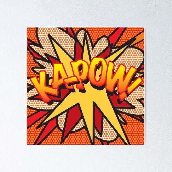 Item preview, KA-POW Comic Book Pop Art Cool Fun designed and sold by theimagezone.