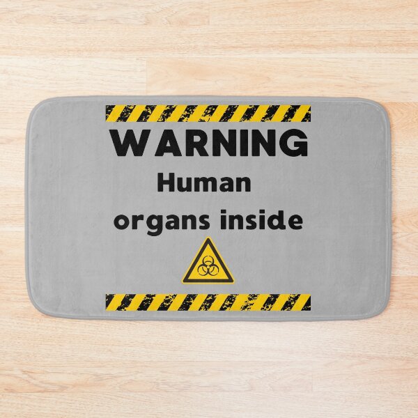 Item preview, Warning human organs inside designed and sold by Cleanthes.
