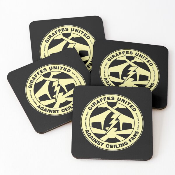 Item preview, Giraffes united against ceiling fans   	 designed and sold by oxiluzeop22.