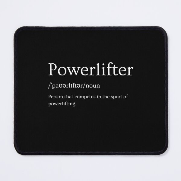 Item preview, Powerlifter Definition designed and sold by youcanpowerlift.