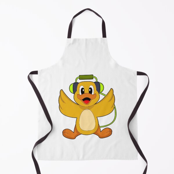 Item preview, Duck Musician Headphone Music designed and sold by Snabdesign84.