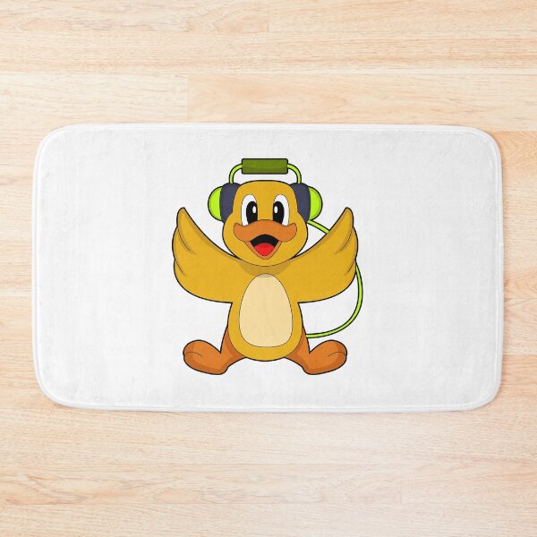 Item preview, Duck Musician Headphone Music designed and sold by Snabdesign84.