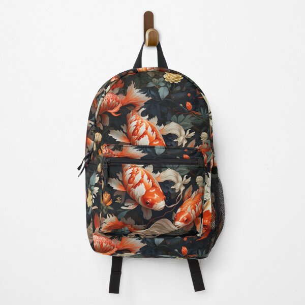 Item preview, koi goldfish and flower No.1 designed and sold by ArtofThep.