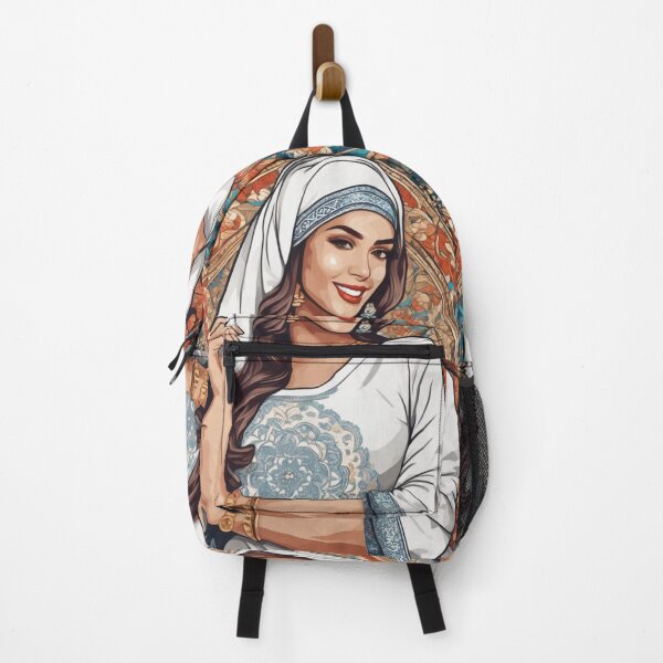 Aperçu de l'œuvre Femmes musulmanes avec foulard_x004 créée et vendue par CreativeOceanCo.
