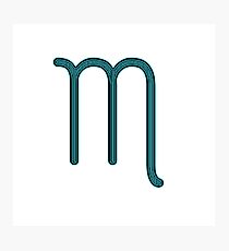 Scorpio Sign Photographic Print
