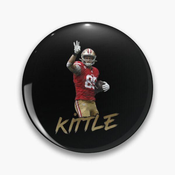 San Francisco 49ers George Kittle jersey lapel pin-Classic NINERS