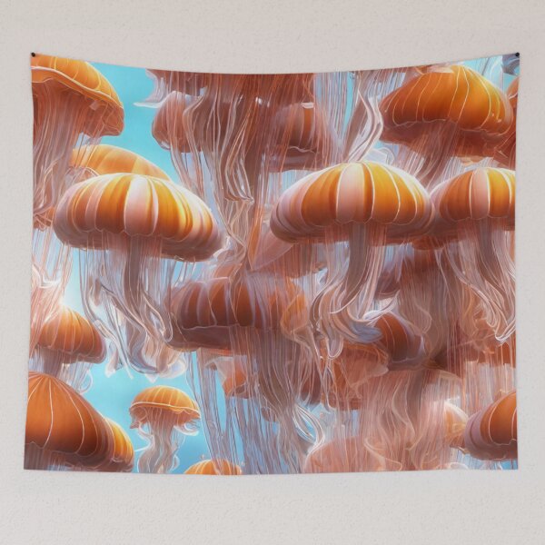 Item preview, Jellyfish Whimsy 03 designed and sold by OurBarcode.