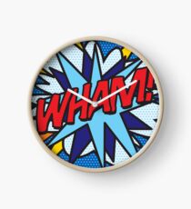 Bandes dessinées Pop Art WHAM! Horloge