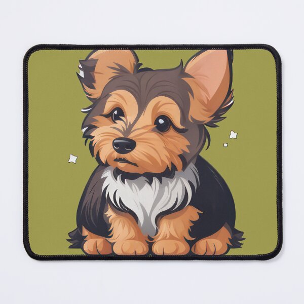 Item preview, fluffy Yorky designed and sold by Cannanvisual7.