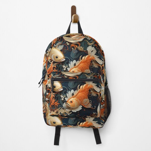 Item preview, koi goldfish and flower No.2 designed and sold by ArtofThep.